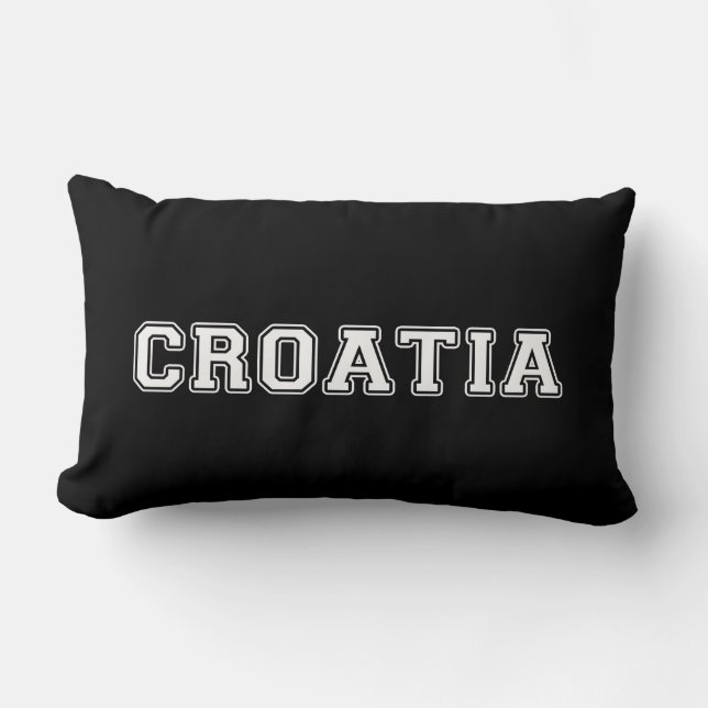 Croatia Lumbar Pillow (Front)
