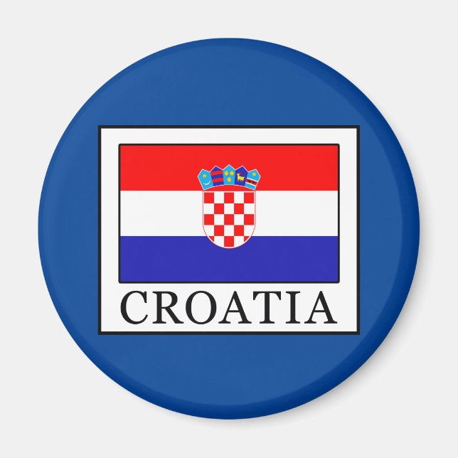 Croatia Magnet (Front)