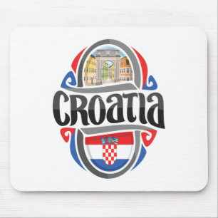 Croatia Mouse Pad