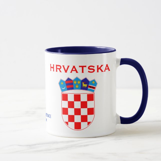 Croatia* Mug / Hrvatska kup (Right)