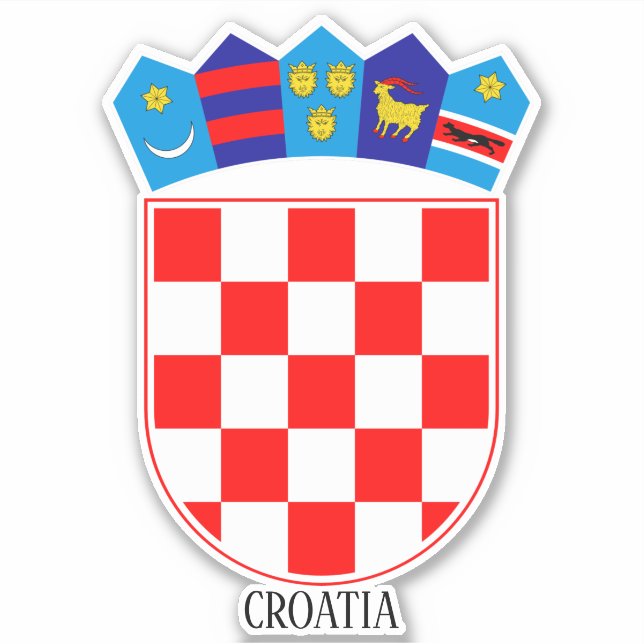 Croatia National Coat Of Arms Patriotic (Front)