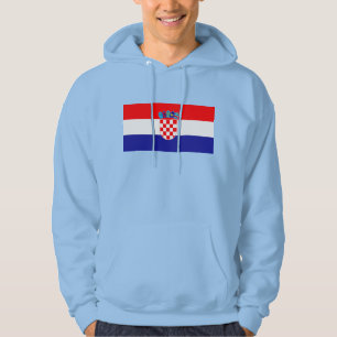 Croatia Official Flag Hoodie   Croatian National