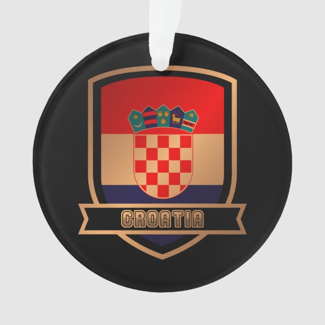 Croatia Ornament (Front)