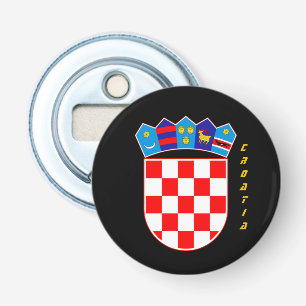 Croatia Party Bottle Opener, Croatian Coat of Arms Opener