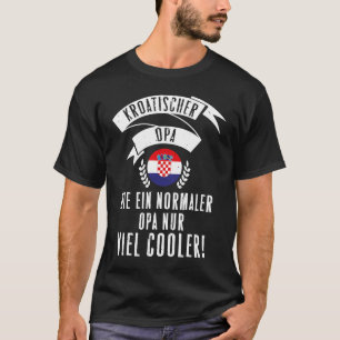 Croatia Patriotic Croats Zagreb Balkan Hrvatska T-Shirt