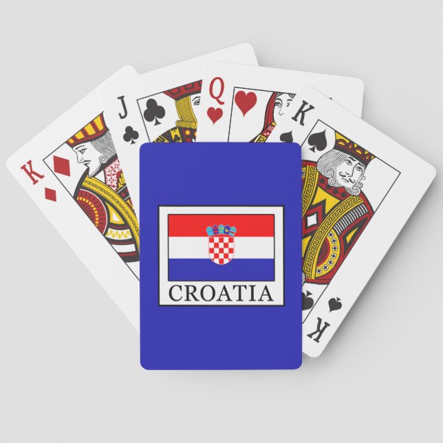 Croatia Playing Cards (Back)