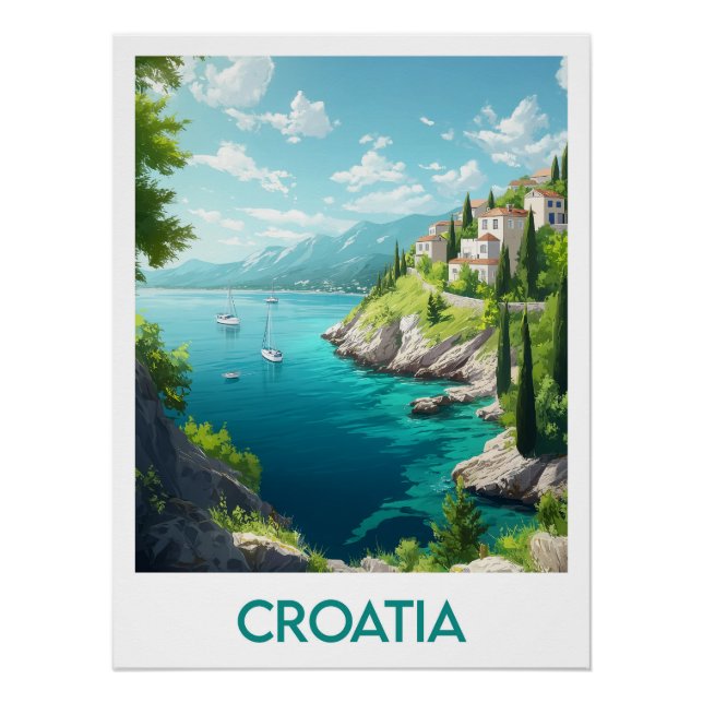 Croatia Poster (Front)