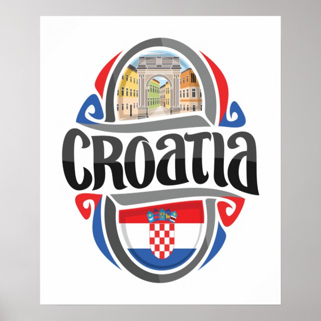 Croatia Poster (Front)