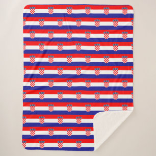 Croatia Sherpa Blanket