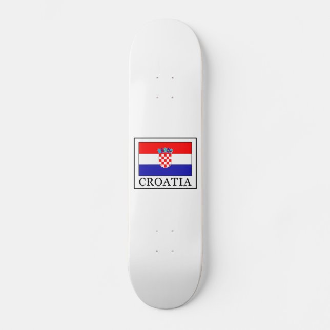 Croatia Skateboard (Front)