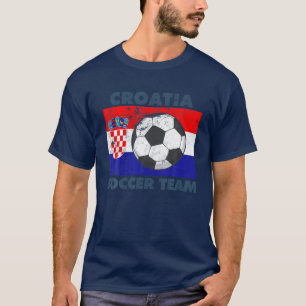 Croatia Soccer Team Flag 2022 Supporter Croatian T-Shirt