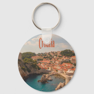 Croatia Southeast Europe Zagreb Keychain