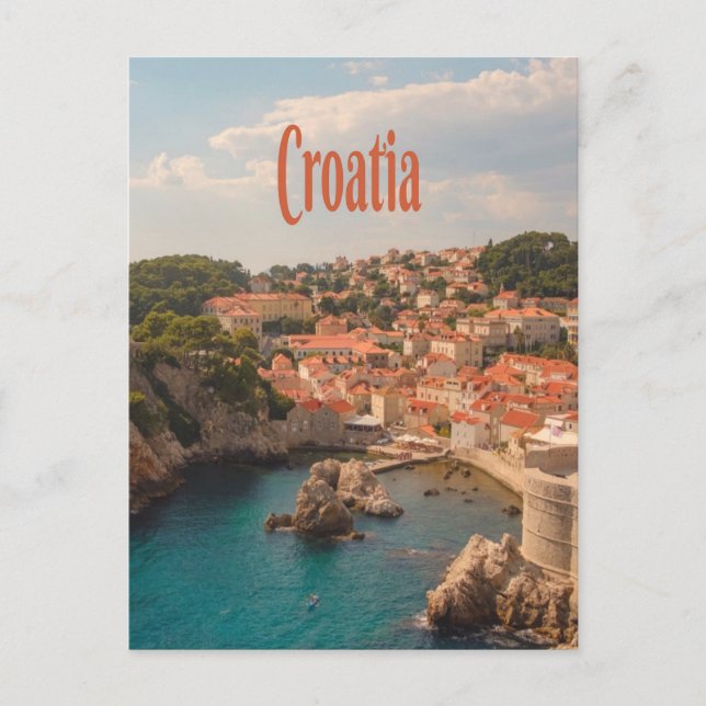Croatia Southeast Europe Zagreb Postcard (Front)