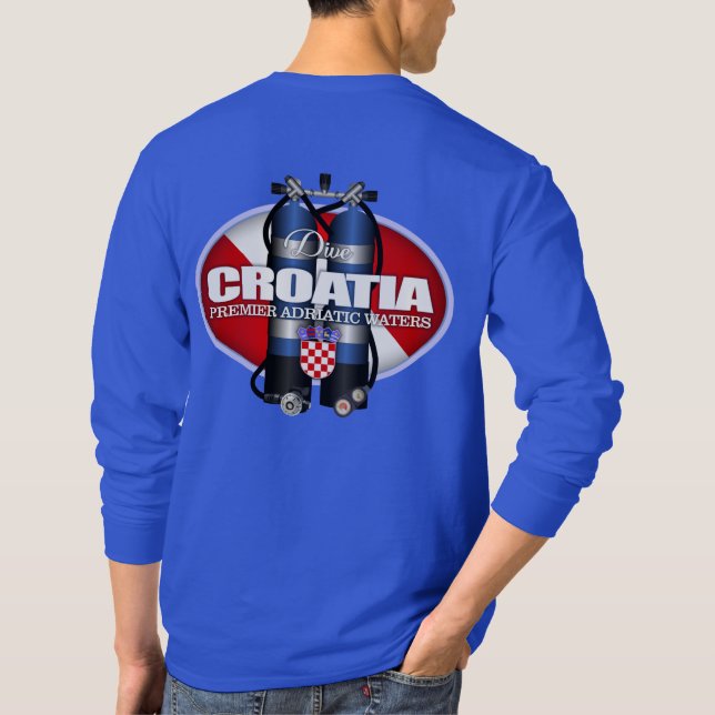 Croatia (ST) T-Shirt (Back)