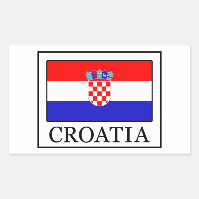 Croatia Sticker (Front)