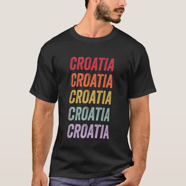 Croatia T-Shirt (Front)