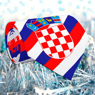Croatia Ties, business fashion Croatian Flag Tie