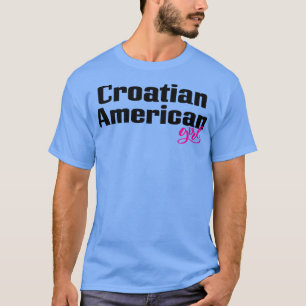 Croatian American Girl T-Shirt