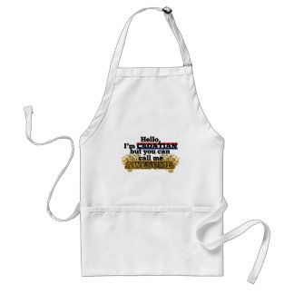 Croatian, but call me Awesome Standard Apron