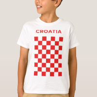 Croatian Checker Red