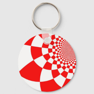 Croatian checkers keychain