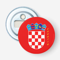 Croatian Coat of Arms, Croatia Party Bottle Opener
