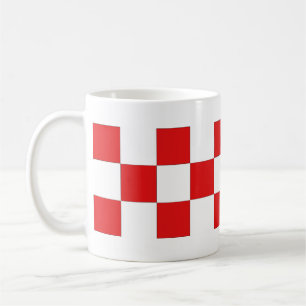 Croatian Design Checkerboard  Coffee Mug