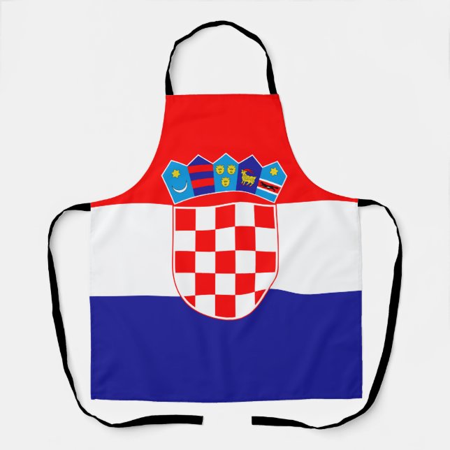 Croatian Flag Apron (Front)