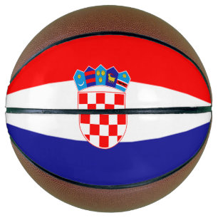Croatian flag basketball