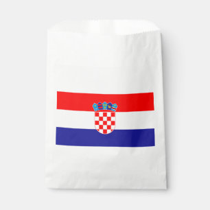 Croatian Flag Favour Bag
