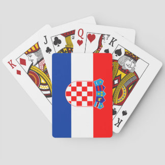 Croatian Flag | Hrvatska  Playing Cards