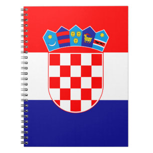 Croatian Flag Notebook