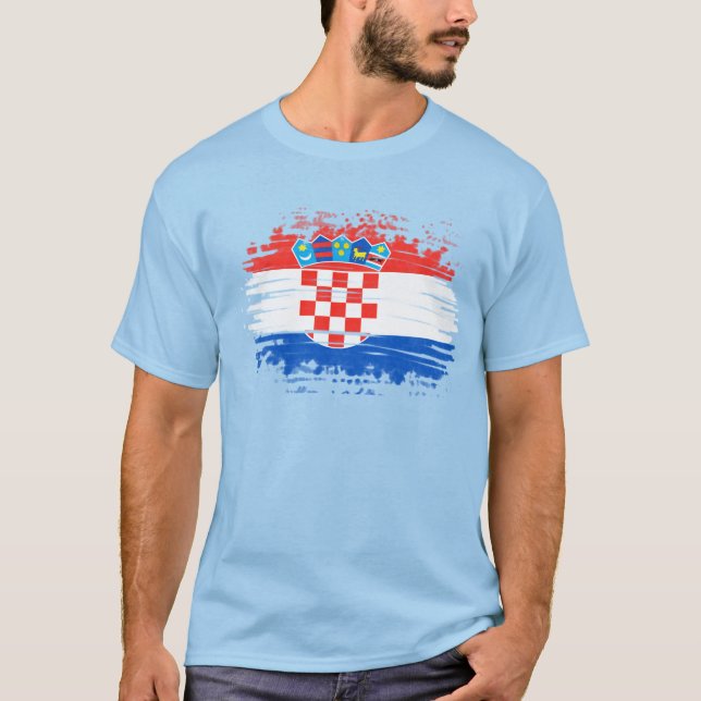 Croatian flag T-Shirt (Front)