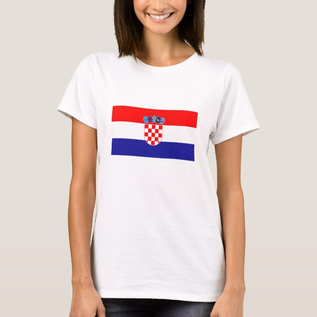 Croatian Flag T-Shirt (Front)
