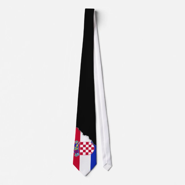 Croatian Flag Tie (Front)