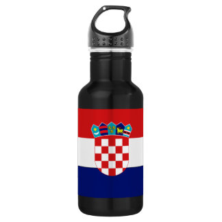 Croatian flag - Trobojnica 532 Ml Water Bottle