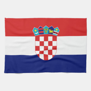 Croatian flag - Trobojnica Kitchen Towel