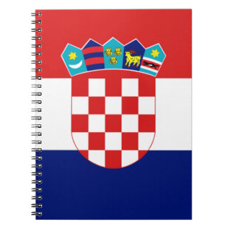 Croatian flag - Trobojnica Notebook