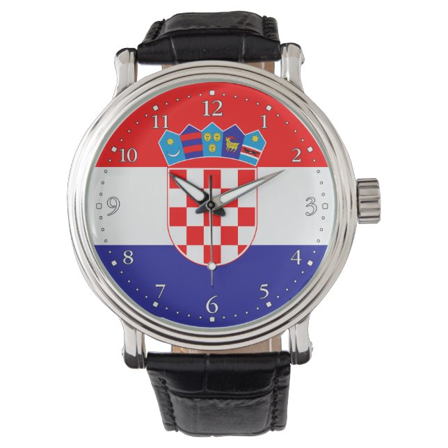 Croatian Flag Watch (Front)