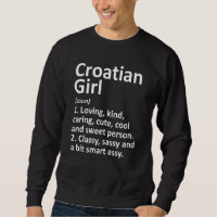 Croatian Girl Croatia Funny Country Home Roots De