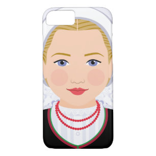 Croatian Lika blonde matryoshka Case
