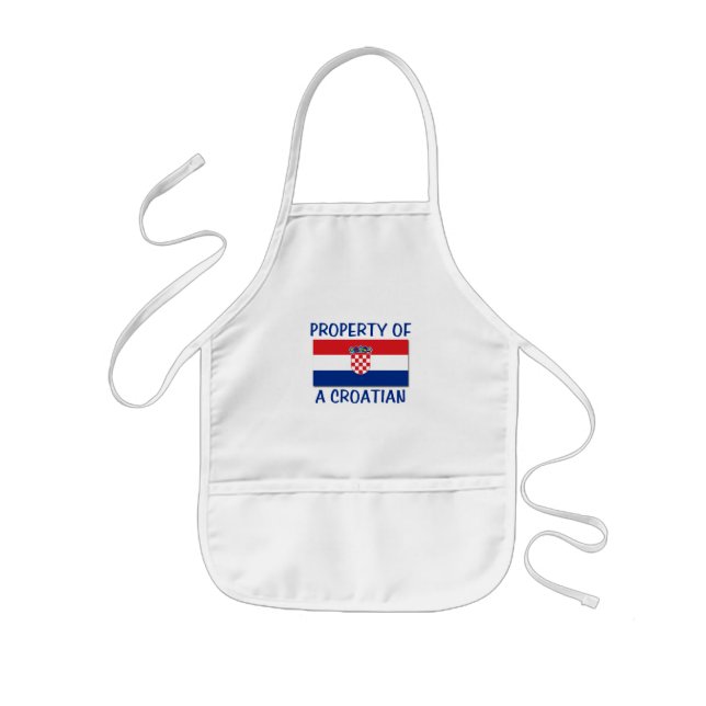 Croatian Property Kids Apron (Front)
