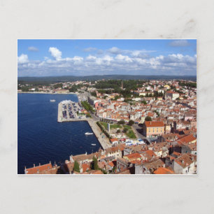 Croatian Skyline Postcard