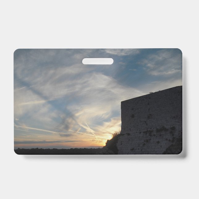 Croatian sunset badge (Front)