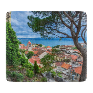 Croatian town Omis Cutting Board