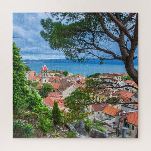 Croatian town Omis Jigsaw Puzzle