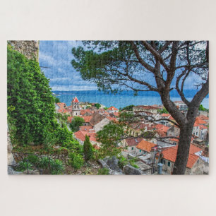 Croatian town Omis Jigsaw Puzzle