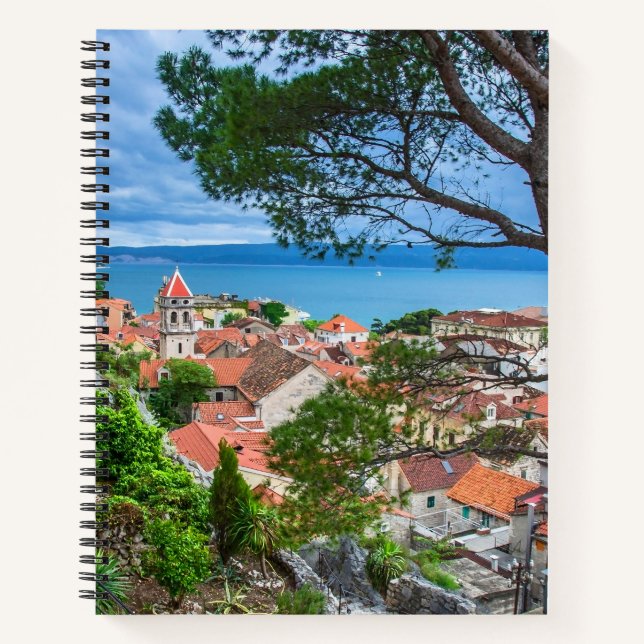 Croatian town Omis. Notebook (Front)