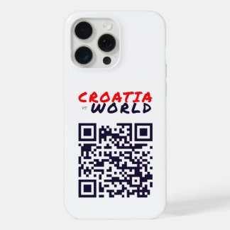 CROATIAvsWORLD iPhone 15 Pro Max Case