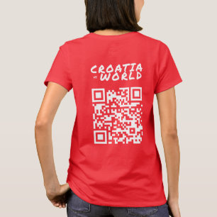 CROATIAvsWORLD Red T-Shirt